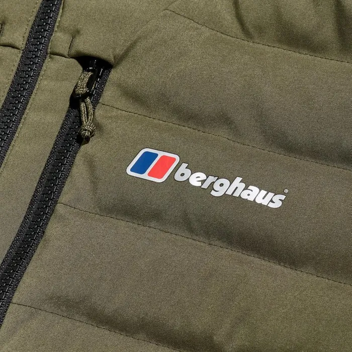 Berghaus Insulated Theran Hybrid Hooded Jacket 8211 Dark Green 8211 Men