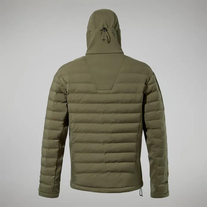 Berghaus Insulated Theran Hybrid Hooded Jacket 8211 Dark Green 8211 Men