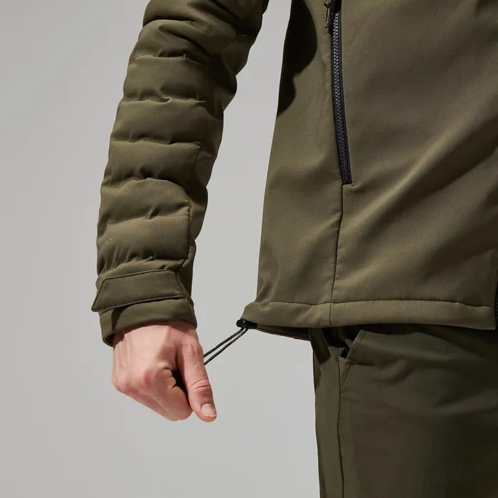 Berghaus Insulated Theran Hybrid Hooded Jacket 8211 Dark Green 8211 Men