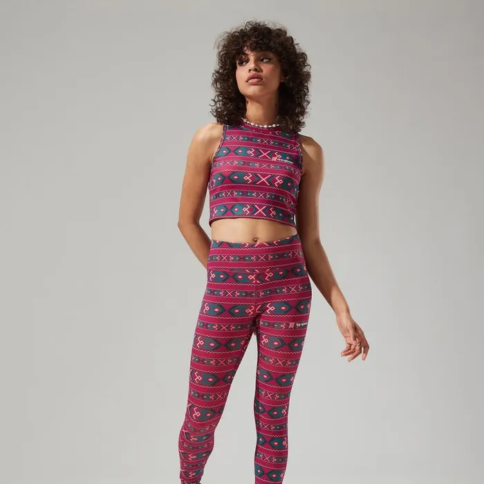 Berghaus Leggings Red Point Legging 8211 Dark TurquoisePink 8211 Women
