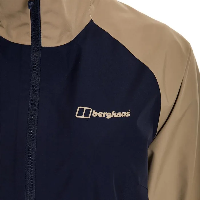 Berghaus Lightweight Paclite 20 GORETEX Waterproof Jacket 8211 BlueBeige 8211 Women