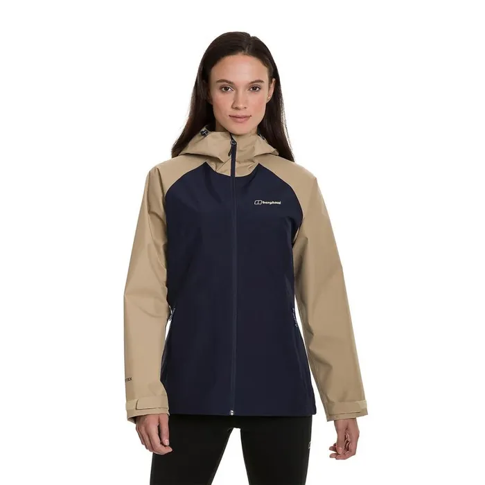 Berghaus Lightweight Paclite 20 GORETEX Waterproof Jacket 8211 BlueBeige 8211 Women