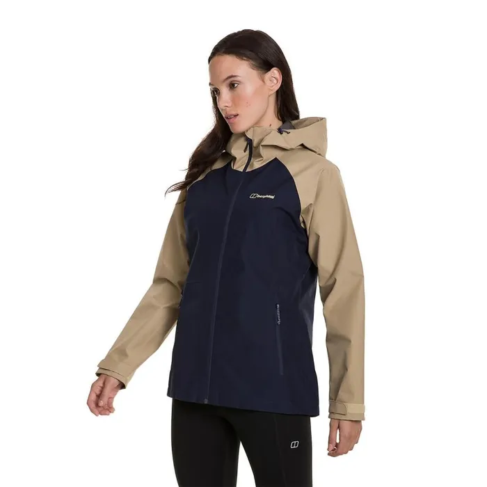 Berghaus Lightweight Paclite 20 GORETEX Waterproof Jacket 8211 BlueBeige 8211 Women