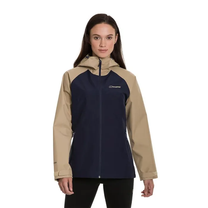 Berghaus Lightweight Paclite 20 GORETEX Waterproof Jacket 8211 BlueBeige 8211 Women