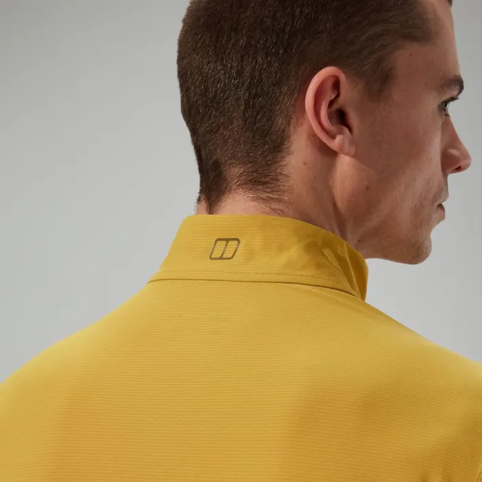 Berghaus TShirts 247 Half Zip Long Sleeve Tech Tee 8211 Yellow 8211 Men Berghaus TShirts 247 Half Zip Long Sleeve Tech Tee 8211 Yellow 8211 Men