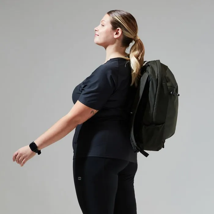 Berghaus TShirts 247 Tech Tee Super Stretch Crew 8211 Black 8211 Women