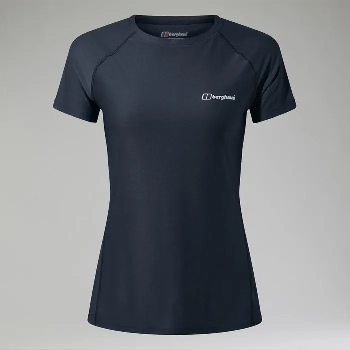 Berghaus TShirts 247 Tech Tee Super Stretch Crew 8211 Black 8211 Women