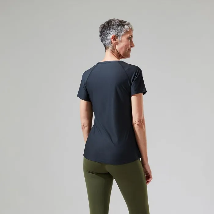 Berghaus TShirts 247 Tech Tee Super Stretch Crew 8211 Black 8211 Women