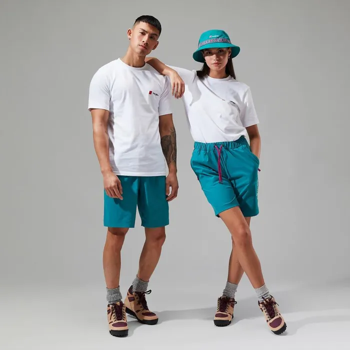 Berghaus TShirts Heritage FandB Logo TShirts 8211 White 8211 MenWomen