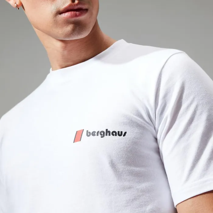 Berghaus TShirts Heritage FandB Logo TShirts 8211 White 8211 MenWomen