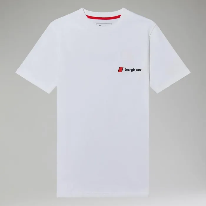 Berghaus TShirts Heritage FandB Logo TShirts 8211 White 8211 MenWomen
