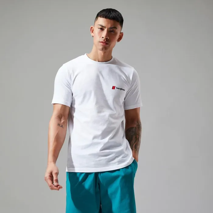 Berghaus TShirts Heritage FandB Logo TShirts 8211 White 8211 MenWomen