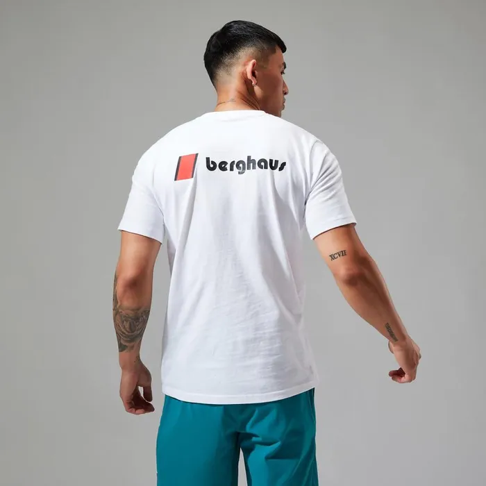 Berghaus TShirts Heritage FandB Logo TShirts 8211 White 8211 MenWomen