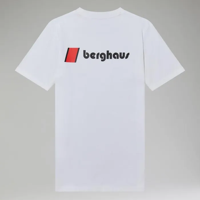 Berghaus TShirts Heritage FandB Logo TShirts 8211 White 8211 MenWomen