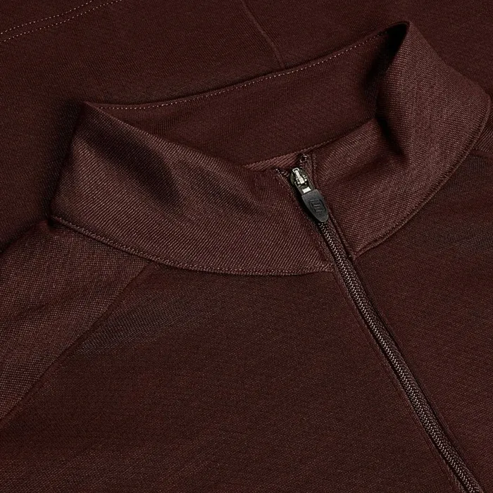 Berghaus TShirts Ivyhill Half Zip Top 8211 Brown 8211 Women Berghaus TShirts Ivyhill Half Zip Top 8211 Brown 8211 Women