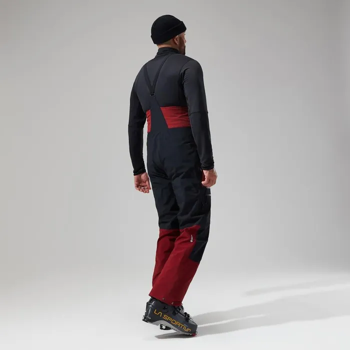Berghaus Trousers MTN Arete Descend GTX Bib Pants 8211 Dark RedBlack 8211 Men