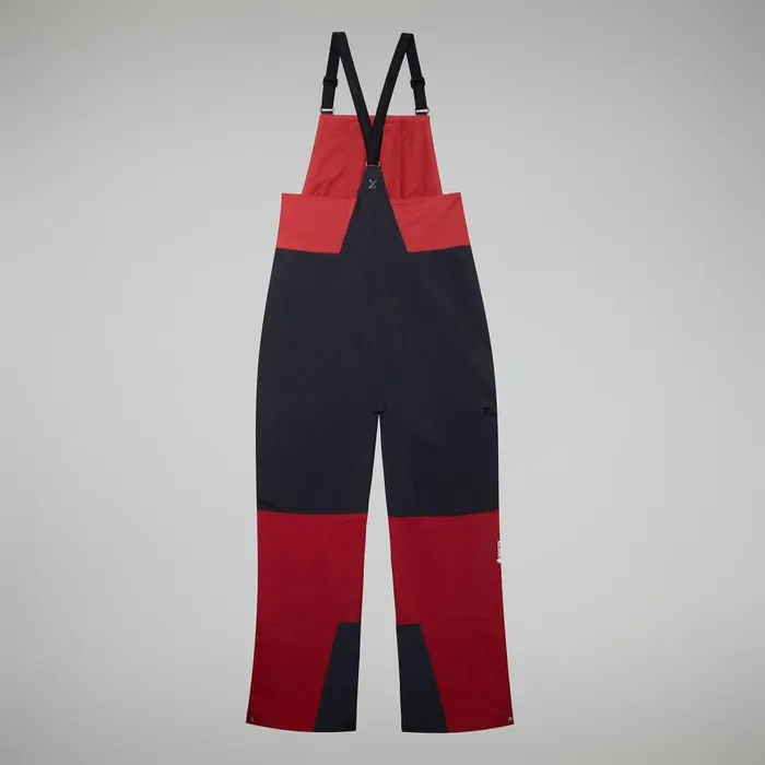 Berghaus Trousers MTN Arete Descend GTX Bib Pants 8211 Dark RedBlack 8211 Men