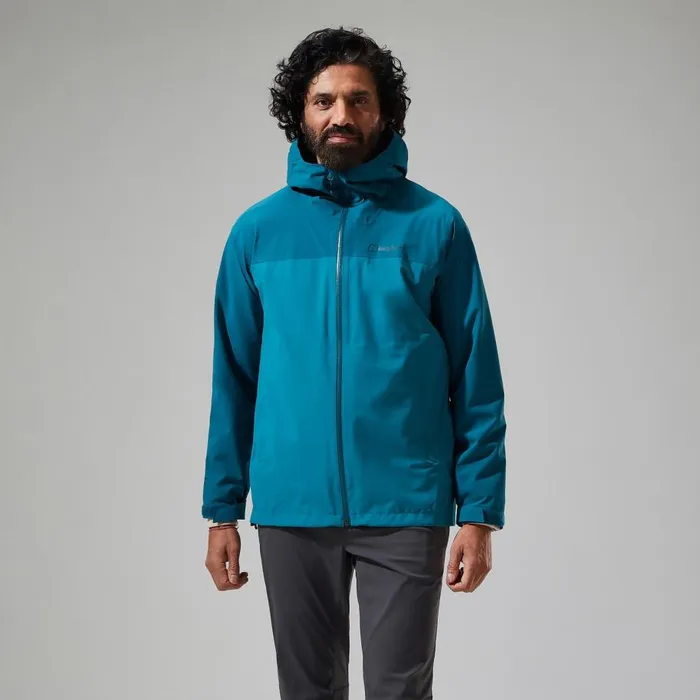 Berghaus Waterproof Arnaby Hooded Waterproof Jacket 8211 Turquoise 8211 Men