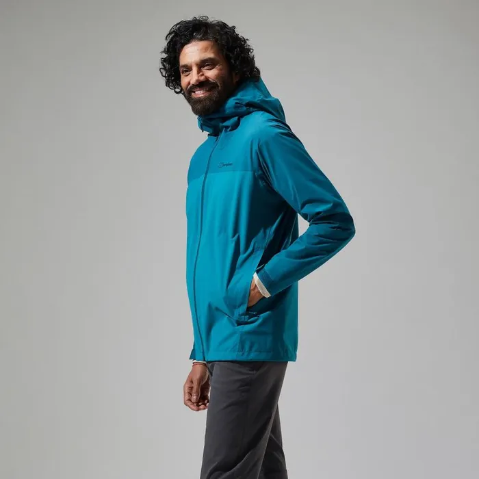 Berghaus Waterproof Arnaby Hooded Waterproof Jacket 8211 Turquoise 8211 Men
