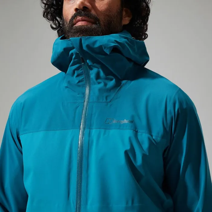 Berghaus Waterproof Arnaby Hooded Waterproof Jacket 8211 Turquoise 8211 Men
