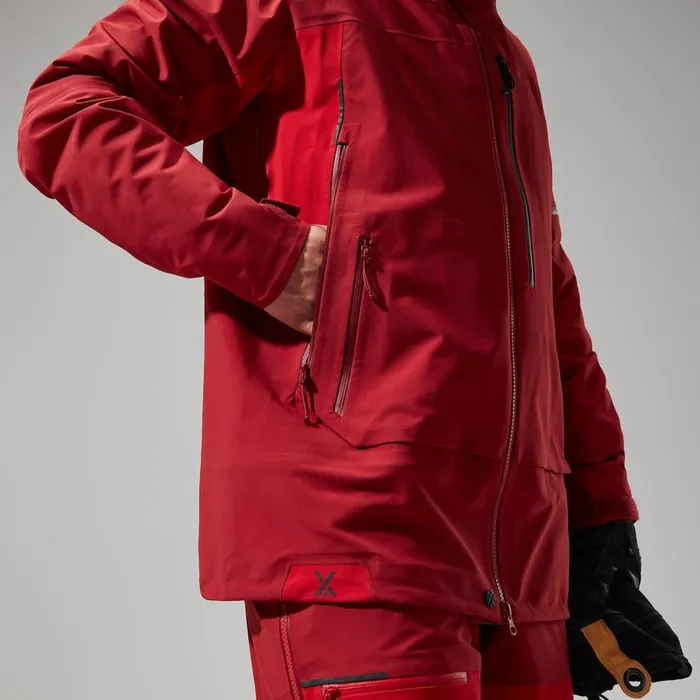 Berghaus Waterproof MTN Arete Descend GTX Jacket 8211 Red 8211 Women