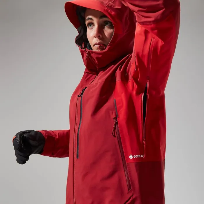 Berghaus Waterproof MTN Arete Descend GTX Jacket 8211 Red 8211 Women