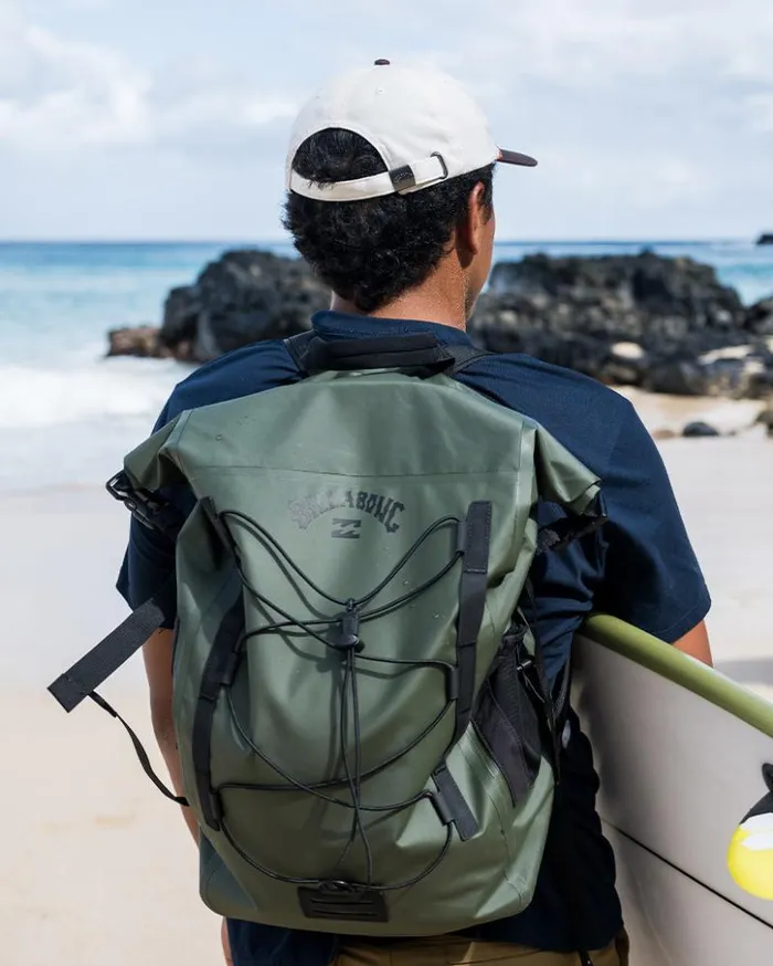 Billabong Backpacks Surftrek Storm Backpack Military 8211 Men
