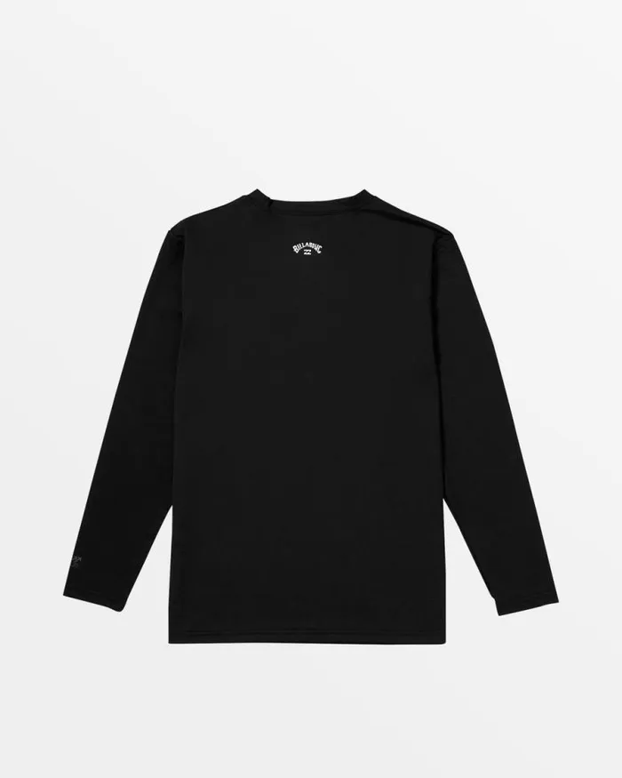 Billabong Boys Rashguards Boys All Day Wave Long Sleeve Shirt Black 8211 Men