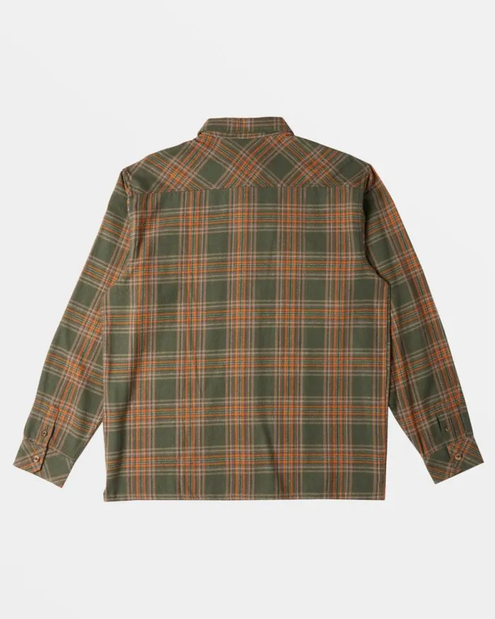 Billabong Flannels Offshore Long Sleeve Flannel Shirt Fern 8211 Men Billabong Flannels Offshore Long Sleeve Flannel Shirt Fern 8211 Men