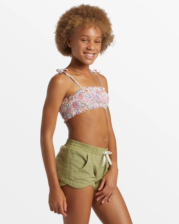 Billabong Girls039 Bottoms Girls Mad For You Elastic Waist Shorts Avocado 8211 Women Billabong Girls039 Bottoms Girls Mad For You Elastic Waist Shorts Avocado 8211 Women