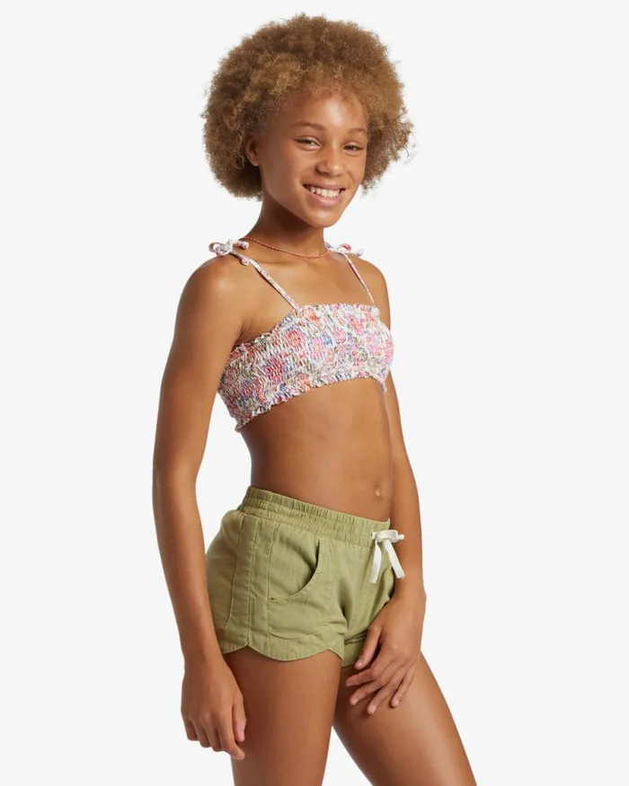 Billabong Girls039 Bottoms Girls Mad For You Elastic Waist Shorts Avocado 8211 Women Billabong Girls039 Bottoms Girls Mad For You Elastic Waist Shorts Avocado 8211 Women