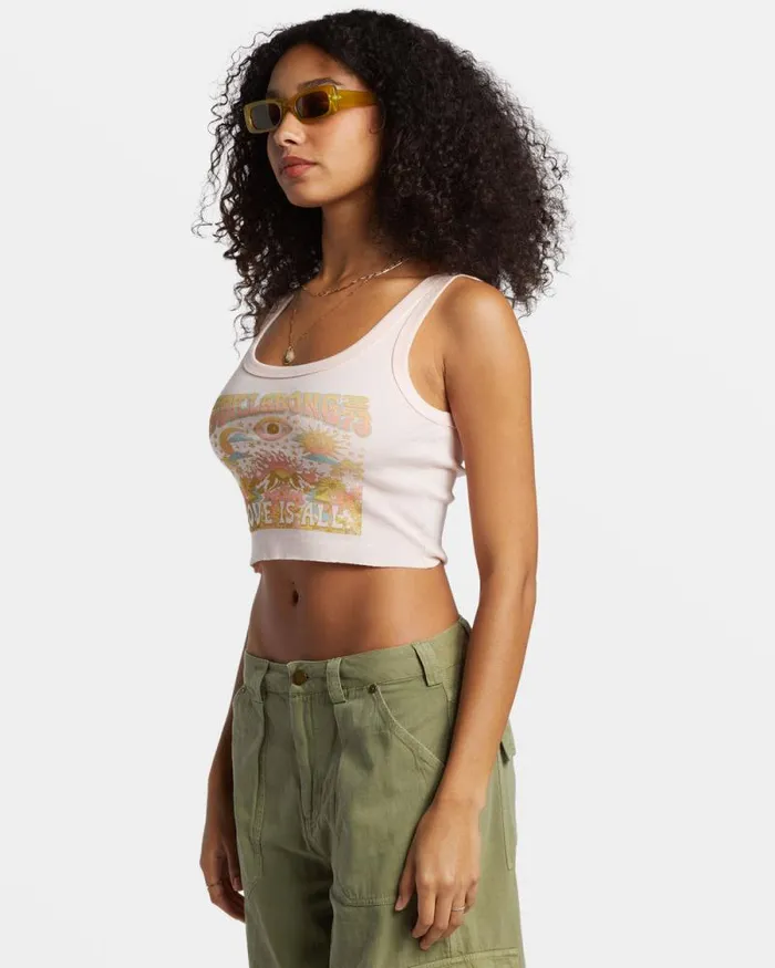 Billabong Graphic Tees and Tanks You039re A Peach Cropped Tank Top Feelin Peachy 8211 Women Billabong Graphic Tees and Tanks You039re A Peach Cropped Tank Top Feelin Peachy 8211 Women