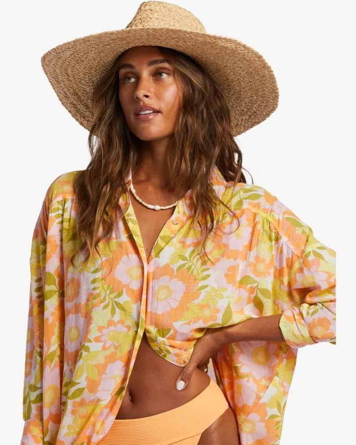 Billabong Hats and Beanies Sea Mist Straw Hat Natural 8211 Women Billabong Hats and Beanies Sea Mist Straw Hat Natural 8211 Women