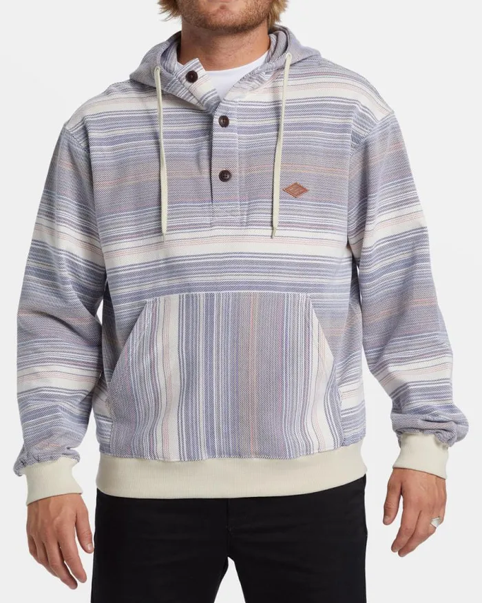 Billabong Hoodies and Fleece Rancho Hoodie Slate Blue 8211 Men Billabong Hoodies and Fleece Rancho Hoodie Slate Blue 8211 Men