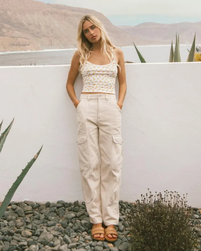 Billabong Jeans and Pants Wall To Wall Denim Cargo Pants Antique White 1 8211 Women Billabong Jeans and Pants Wall To Wall Denim Cargo Pants Antique White 1 8211 Women