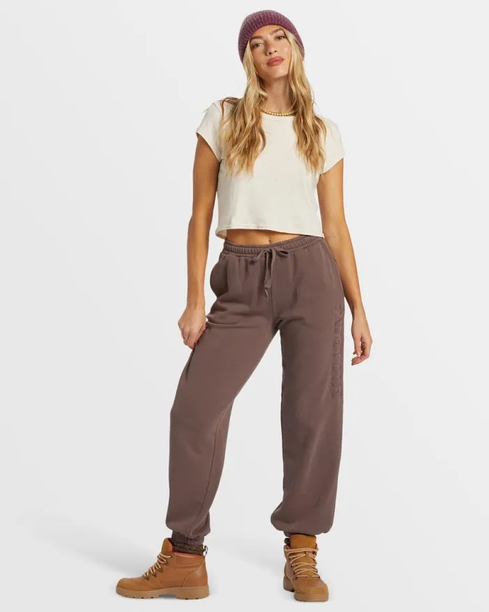 Billabong Matching Sets Palmin Elastic Waist Joggers Kona 8211 Women Billabong Matching Sets Palmin Elastic Waist Joggers Kona 8211 Women