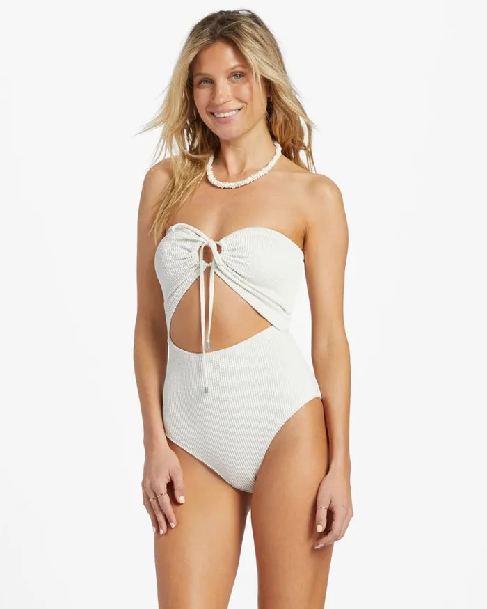 Billabong One Pieces Summer High Drew OnePiece Swimsuit Salt Crystal 8211 Women Billabong One Pieces Summer High Drew OnePiece Swimsuit Salt Crystal 8211 Women