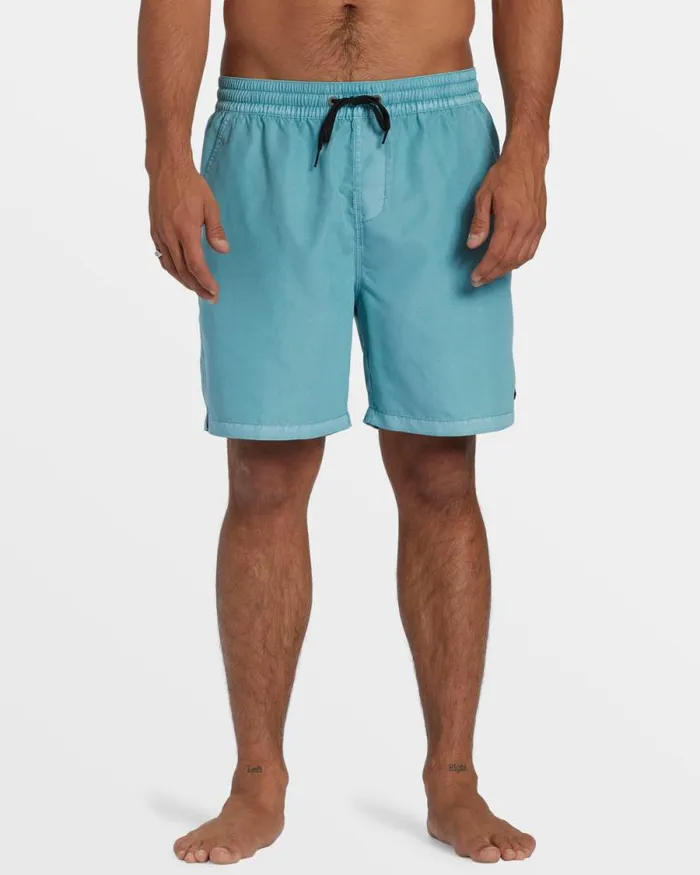 Billabong Short Length 16034 8211 175034 All Day Overdyed Layback 17034 Swim Trunks Dusty Blue 8211 Men Billabong Short Length 16034 8211 175034 All Day Overdyed Layback 17034 Swim Trunks Dusty Blue 8211 Men