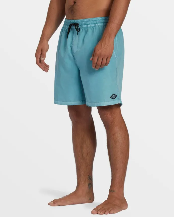 Billabong Short Length 16034 8211 175034 All Day Overdyed Layback 17034 Swim Trunks Dusty Blue 8211 Men Billabong Short Length 16034 8211 175034 All Day Overdyed Layback 17034 Swim Trunks Dusty Blue 8211 Men