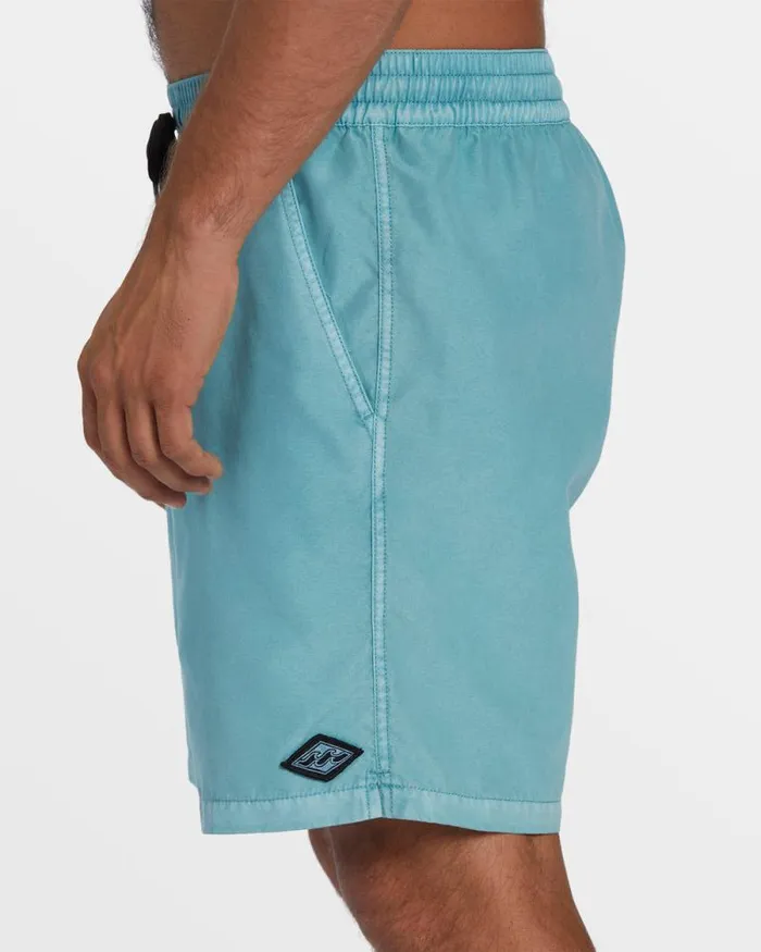 Billabong Short Length 16034 8211 175034 All Day Overdyed Layback 17034 Swim Trunks Dusty Blue 8211 Men Billabong Short Length 16034 8211 175034 All Day Overdyed Layback 17034 Swim Trunks Dusty Blue 8211 Men