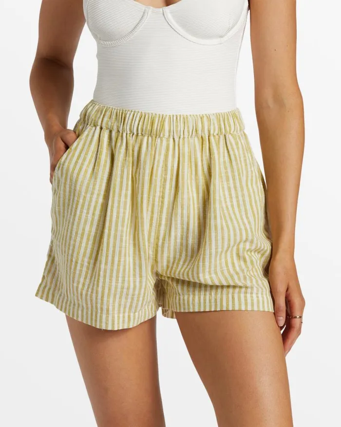 Billabong Shorts Sea Ya Elastic Waist Shorts Moss Joy 8211 Women Billabong Shorts Sea Ya Elastic Waist Shorts Moss Joy 8211 Women