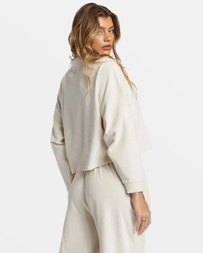 Billabong Sweatshirts and Fleece Sweet Sun Crewneck Sweatshirt White Cap 8211 Women Billabong Sweatshirts and Fleece Sweet Sun Crewneck Sweatshirt White Cap 8211 Women