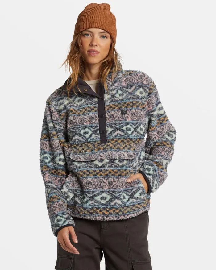 Billabong Sweatshirts and Fleece Switchback Mock Neck Fleece Dusty Peach 8211 Women Billabong Sweatshirts and Fleece Switchback Mock Neck Fleece Dusty Peach 8211 Women
