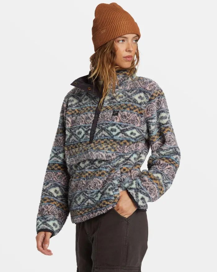 Billabong Sweatshirts and Fleece Switchback Mock Neck Fleece Dusty Peach 8211 Women Billabong Sweatshirts and Fleece Switchback Mock Neck Fleece Dusty Peach 8211 Women