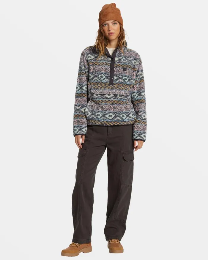 Billabong Sweatshirts and Fleece Switchback Mock Neck Fleece Dusty Peach 8211 Women Billabong Sweatshirts and Fleece Switchback Mock Neck Fleece Dusty Peach 8211 Women
