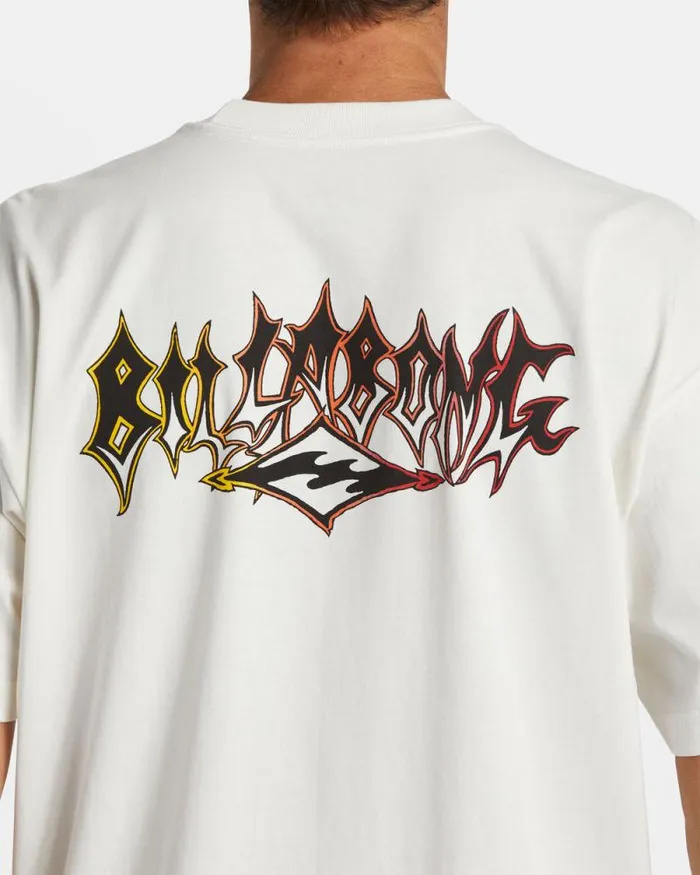Billabong TShirts Immortal TShirt Off White 8211 Men Billabong TShirts Immortal TShirt Off White 8211 Men