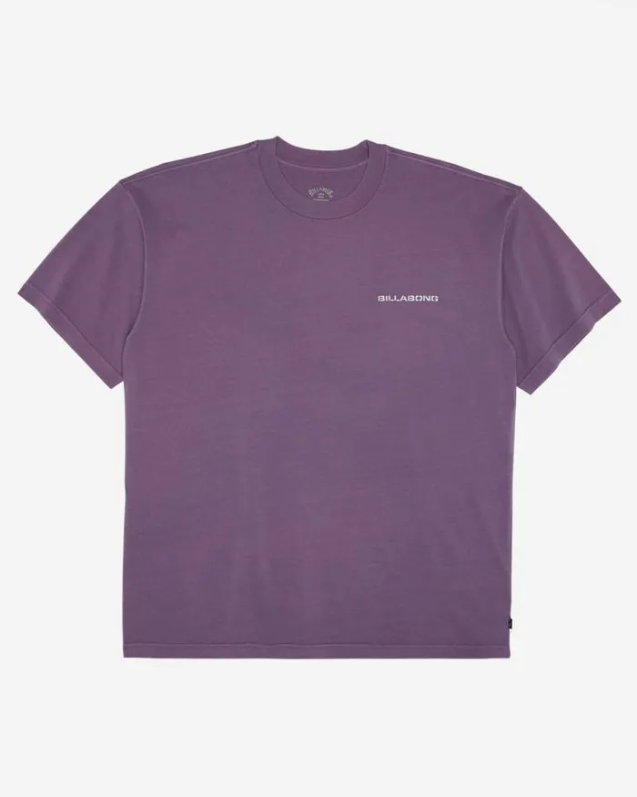 Billabong Wave Washed Essentials Paradise Burning OG Short Sleeve Wave Washed TShirt Washed Violet 8211 Men Billabong Wave Washed Essentials Paradise Burning OG Short Sleeve Wave Washed TShirt Washed Violet 8211 Men