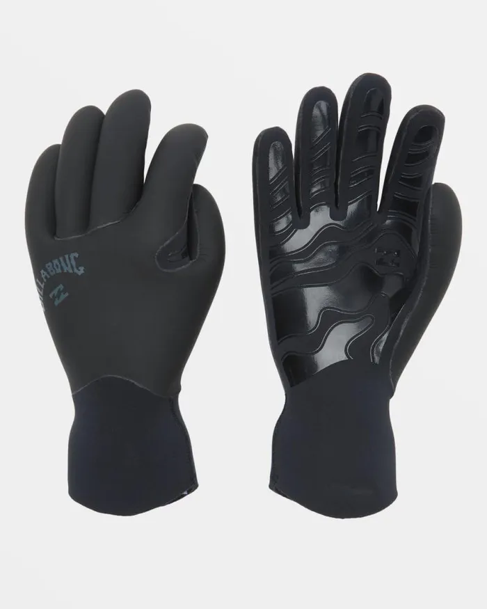 Billabong Wetsuit Accessories 5mm Absolute Upcycler 5 Finger Wetsuit Gloves Black 8211 Men Billabong Wetsuit Accessories 5mm Absolute Upcycler 5 Finger Wetsuit Gloves Black 8211 Men