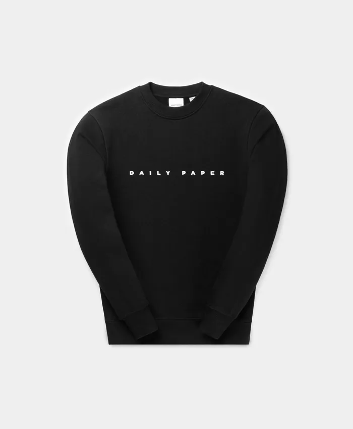 Black Alias Sweater Men Daily Paper Hoodies and Sweaters