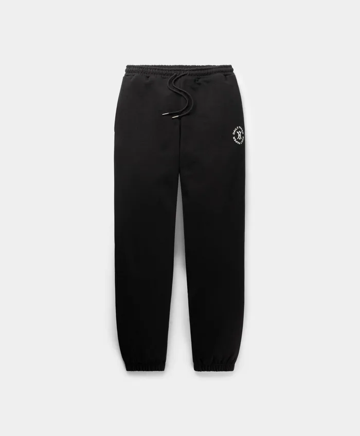Black Circle Jog Pants Men Daily Paper Sweatpants